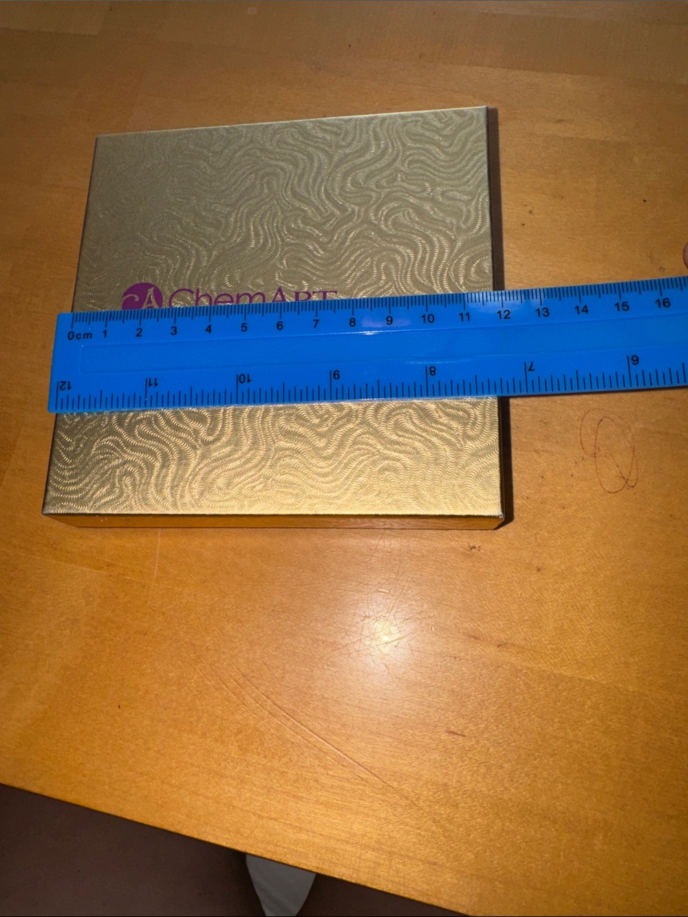 2 gold-finished decorative metal snowflake or floral ornaments made by ChemArt - Picture 15 of 15